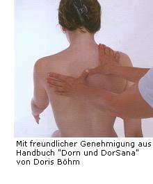 Mit freundlicher Genehmigung aus Handbuch "Dorn und DorSana" von Doris Böhm.